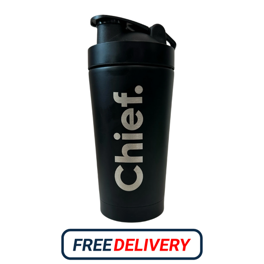 Chief Stainless Steel Protein Shaker 500ml