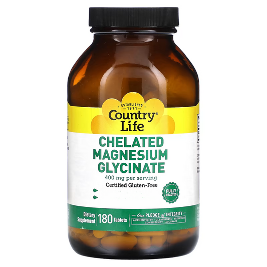 Country Life Chelated Magnesium Glycinate