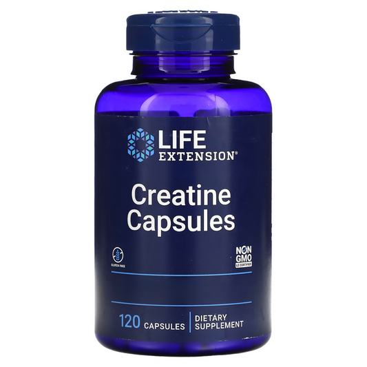 Life Extension Creatine Capsules 120 Capsules