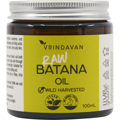 Vrindavan Raw Batana Oil 100ml - Vrindavan