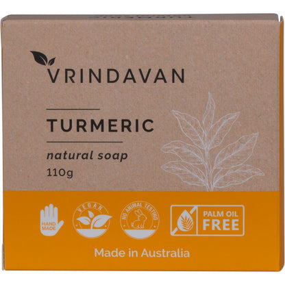 Vrindavan Turmeric Soap 110g - Vrindavan