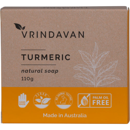 Vrindavan Turmeric Soap 110g - Vrindavan