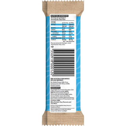 Vitawerx Protein Milk Choc Bar 12x35g - Vitawerx