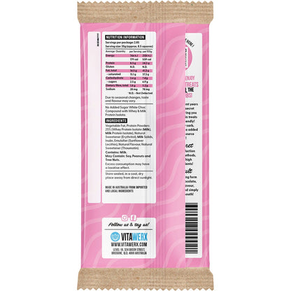 Vitawerx Protein White Choc Bar 12x100g - Vitawerx