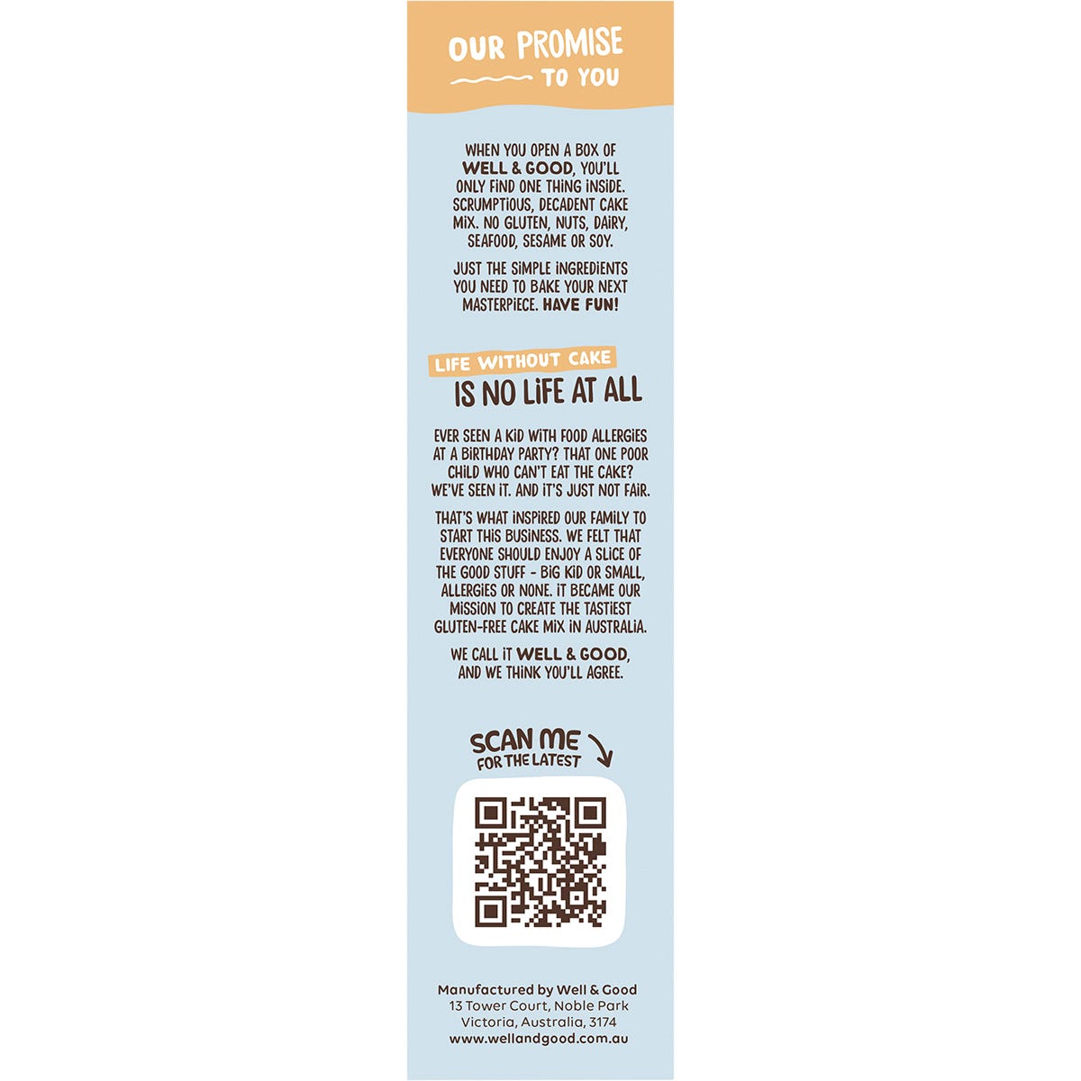 Well & Good Buttermilk Flavoured Pancake Mix 2x200g - Well & Good