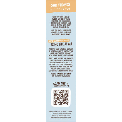 Well & Good Buttermilk Flavoured Pancake Mix 2x200g - Well & Good