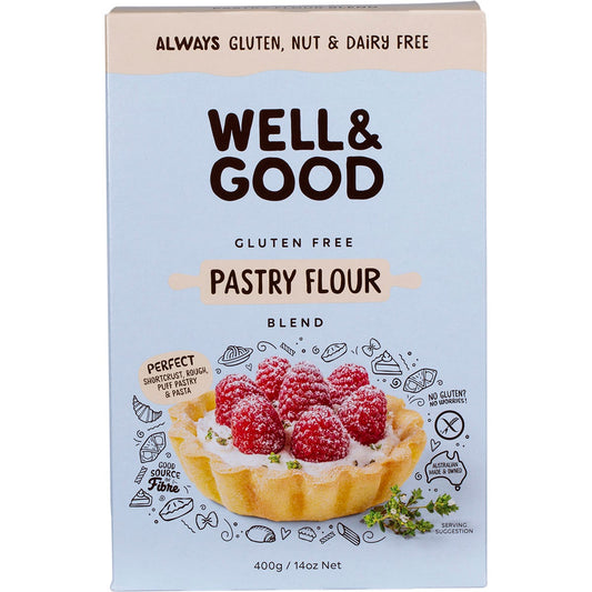 Well & Good Pastry Flour Blend 400g - Well & Good