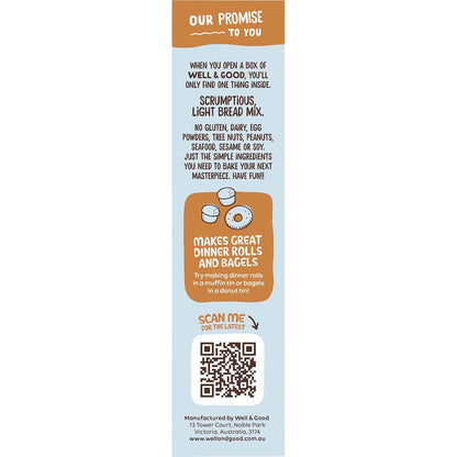 Well & Good Buckwheat & Chia Bread Mix 360g - Well & Good