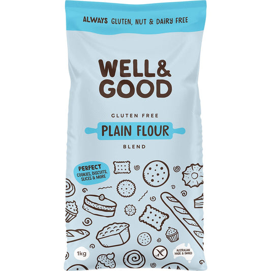 Well & Good Plain Flour Blend 1kg - Well & Good