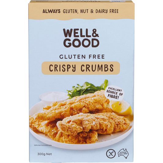 Well & Good Crispy Crumbs 300g - Well & Good