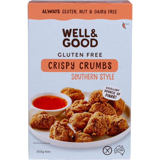 Well & Good Crispy Crumbs Southern Style 300g - Well & Good