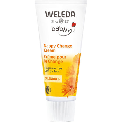 Weleda Baby Nappy Change Cream Calendula Fragrance Free 75ml - Weleda