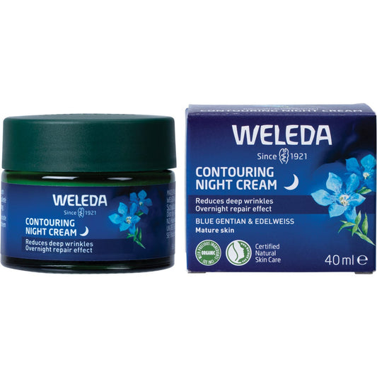 Weleda Contouring Night Cream Blue Gentian & Edelweiss 40ml - Weleda