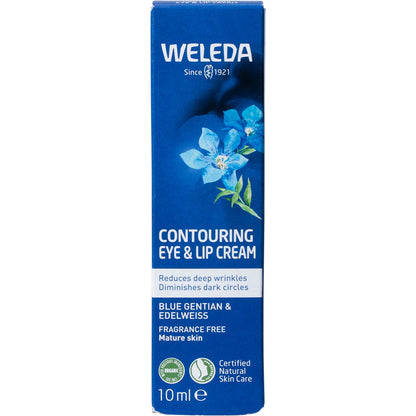 Weleda Contouring Eye & Lip Cream Blue Gentian & Edelweiss 10ml - Weleda