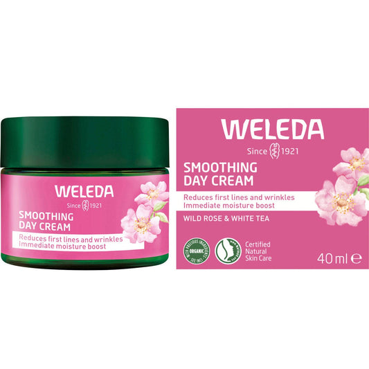 Weleda Smoothing Day Cream Wild Rose & White Tea 40ml - Weleda