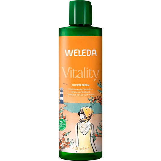 Weleda Vitality Shower Cream Sea Buckthorn 400ml - Weleda