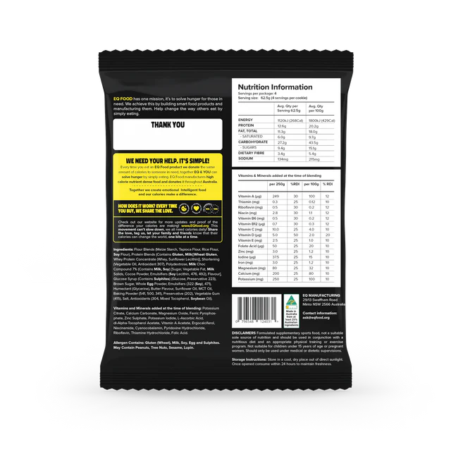 EQ XL1000 Calorie Protein Cookie