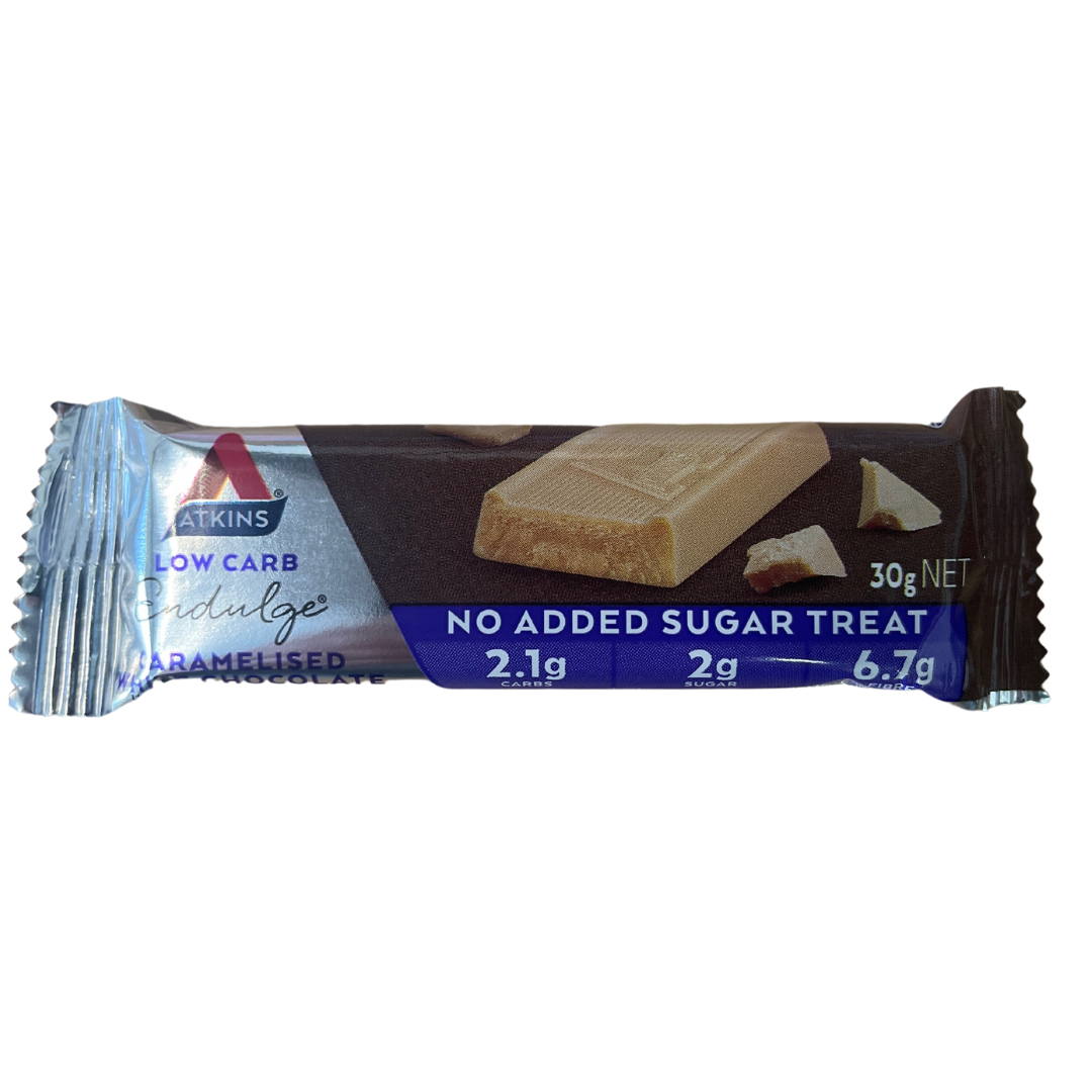 Atkins Endulge Caramelised White Chocolate Bar 30g