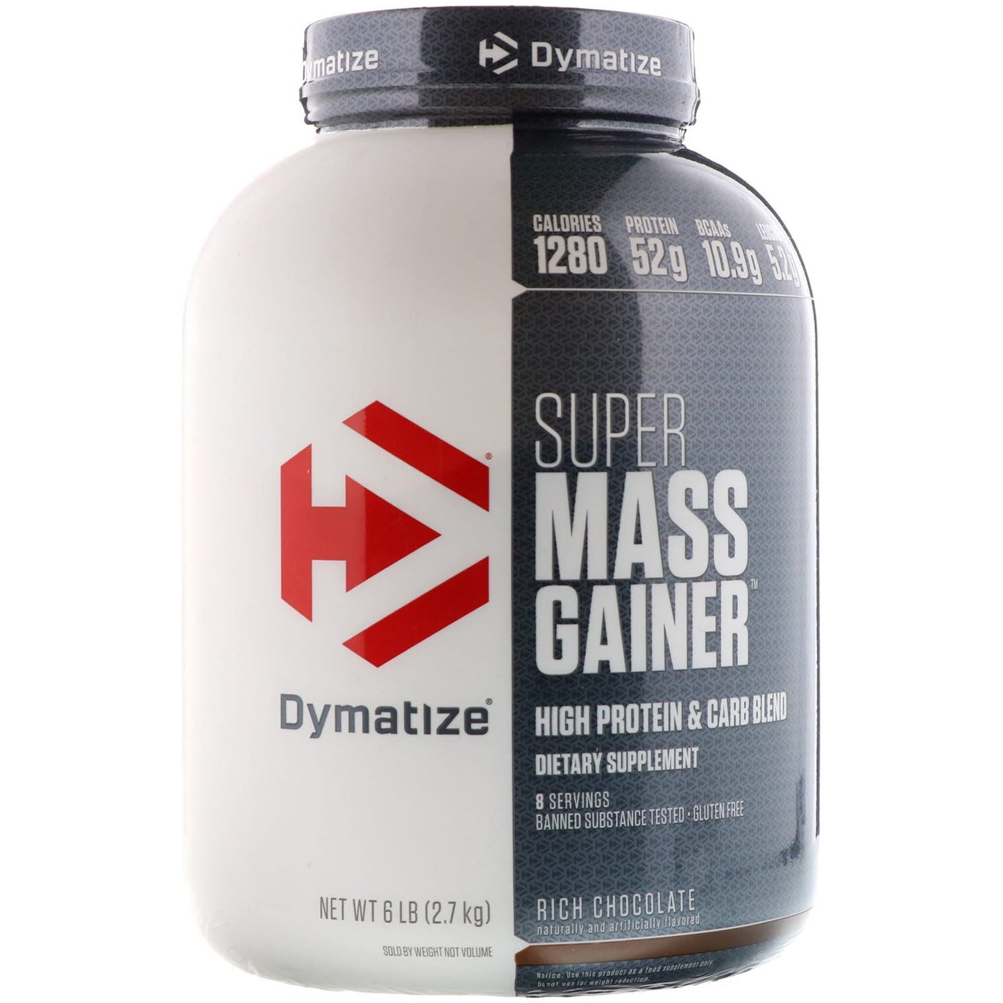 Dymatize Nutrition, Super Mass Gainer, Rich Chocolate, 6 lbs (2.7 kg) - The Supplement Shop