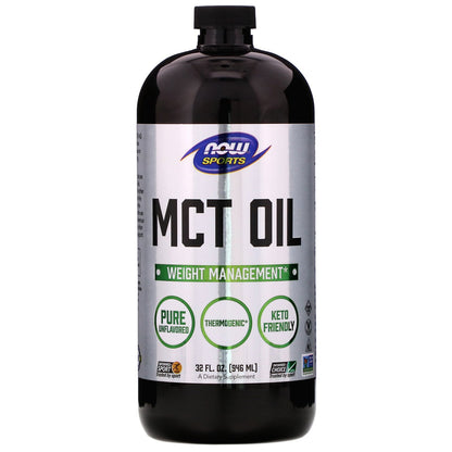 Now Foods, Sports, MCT Oil, 32 fl oz (946 ml)