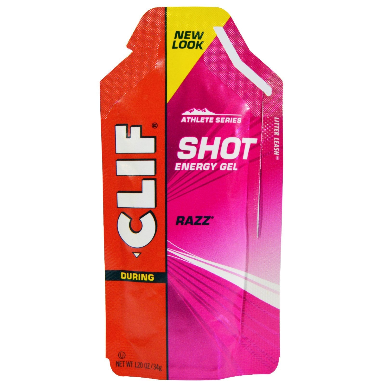 Clif Bar, Shot Energy Gel, Razz, 24 Packets, 1.20 oz (34 g) Each - The Supplement Shop