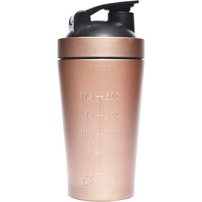 Amazonia Raw Stainless Steel Shaker Rose Gold 500ml