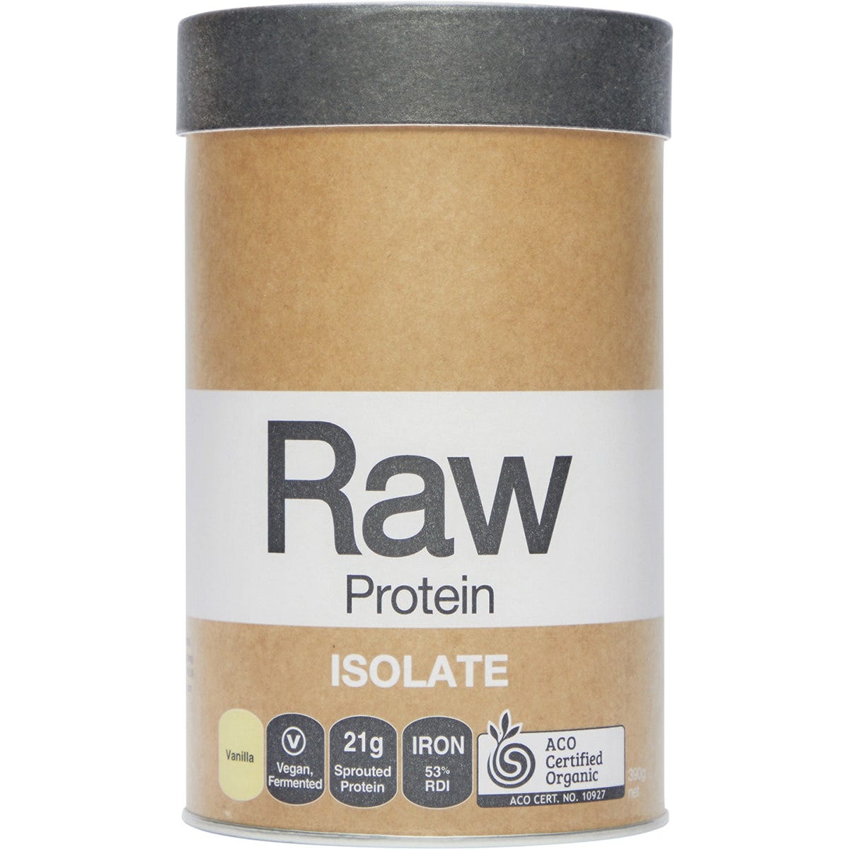 Amazonia Raw Protein Isolate Vanilla 390g