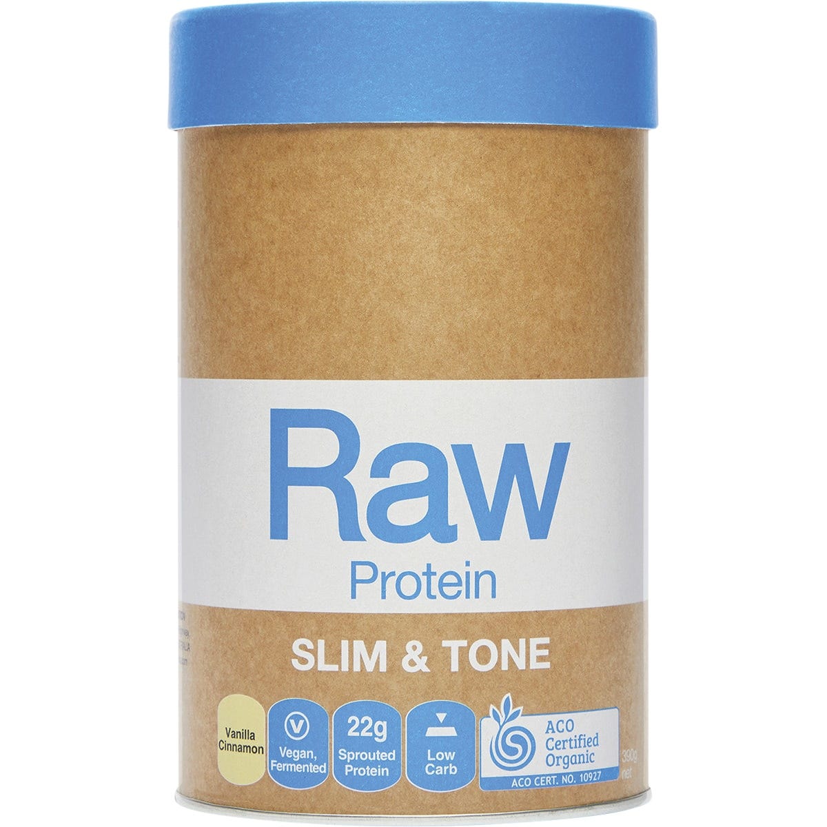 Amazonia Raw Protein Slim & Tone Vanilla Cinnamon 390g