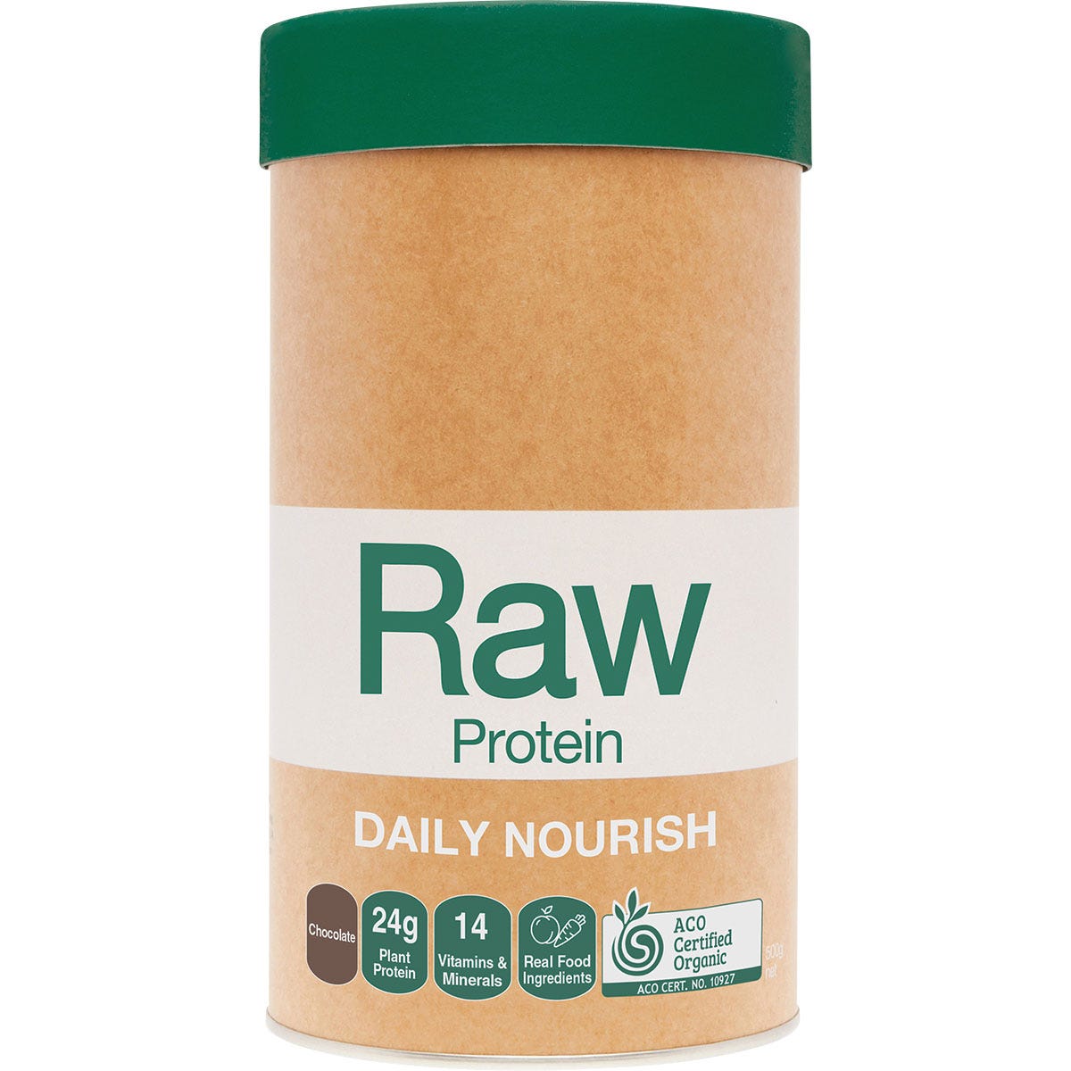 Amazonia Raw Protein Daily Nourish Chocolate 500g