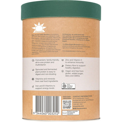 Amazonia Raw Protein Daily Nourish Vanilla 750g