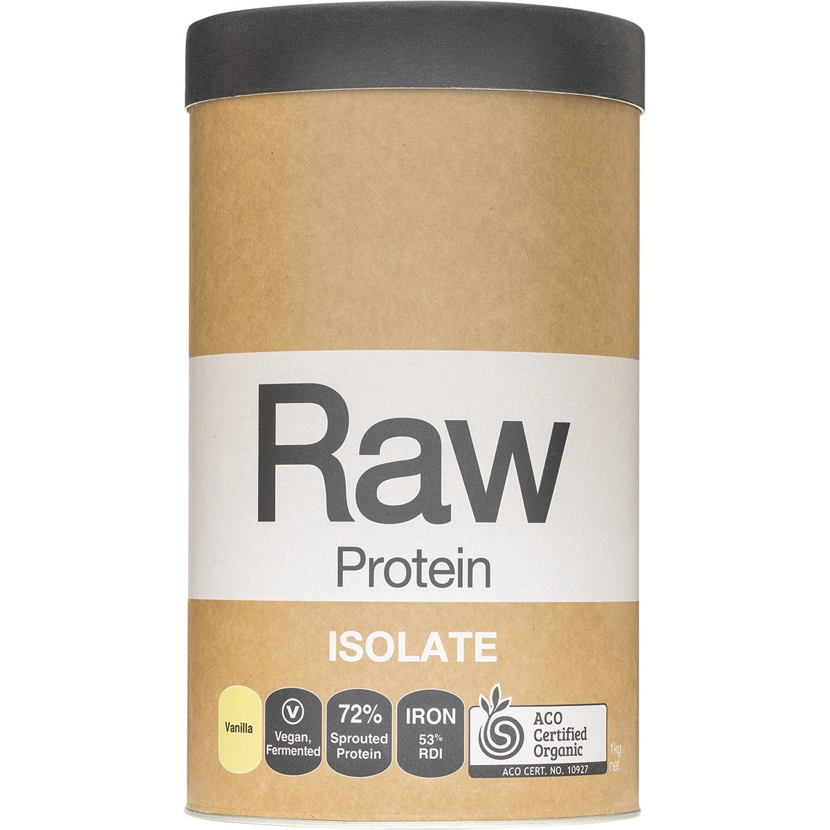 Amazonia Raw Protein Isolate Vanilla 1kg