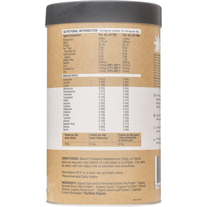 Amazonia Raw Protein Isolate Choc Coconut 1kg