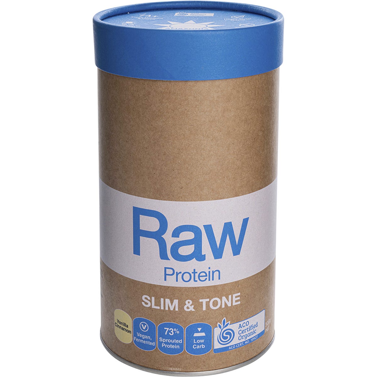 Amazonia Raw Protein Slim & Tone Vanilla Cinnamon 500g