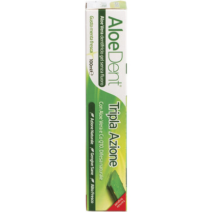 Aloe Dent Toothpaste Fluoride Free Triple Action 100ml