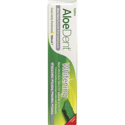 Aloe Dent Toothpaste Fluoride Free Whitening 100ml