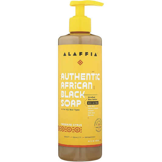 Alaffia African Black Soap All-In-One Tangerine Citrus 476ml