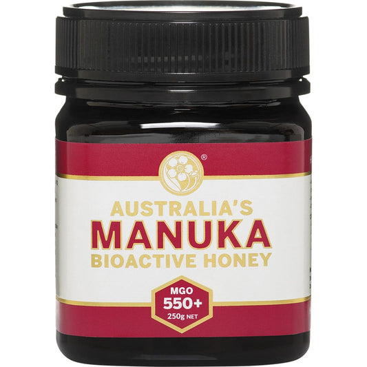 Australia's Manuka Bioactive Honey MGO550+ 250g