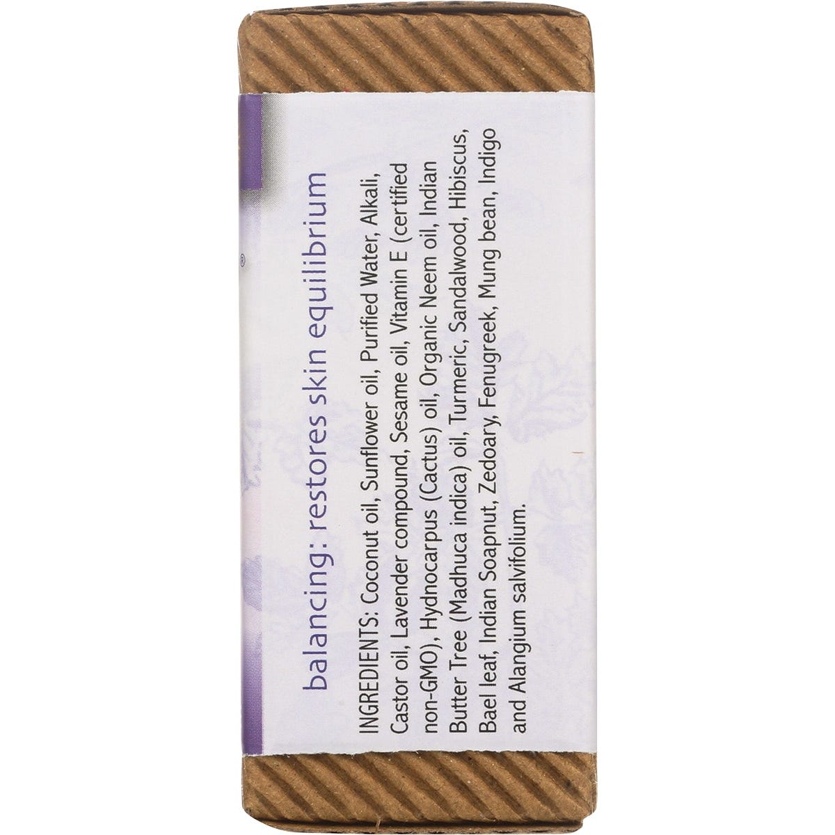 Auromere Neem Soap Ayurvedic Lavender Neem 12x78g