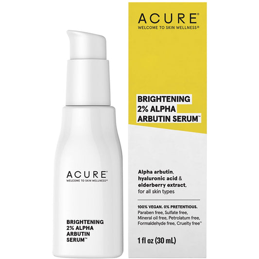 ACURE Brightening 2% Alpha Arbutin Serum 30ml