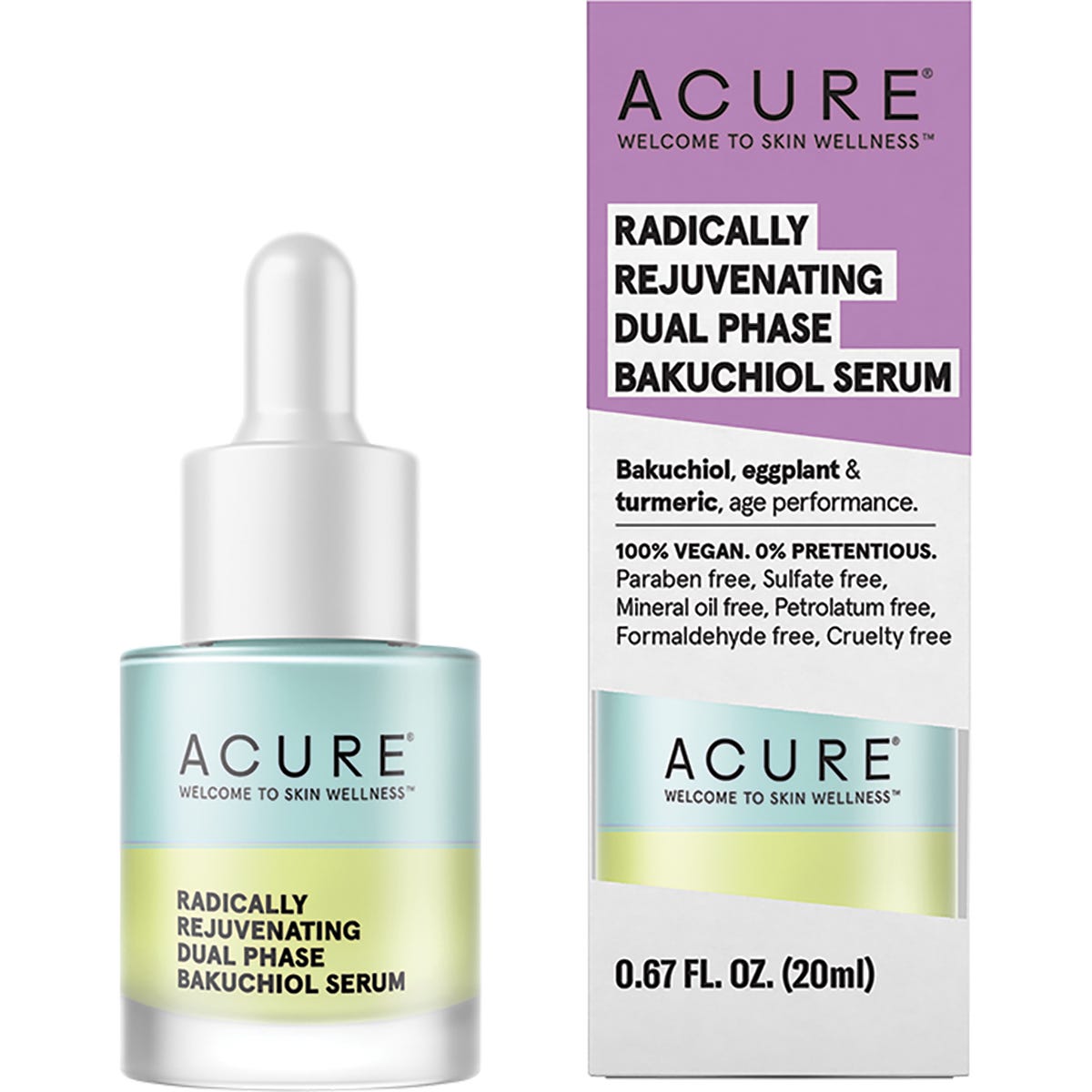 ACURE Radically Rejuvenating Dual-Phase Bakuchiol Serum 20ml