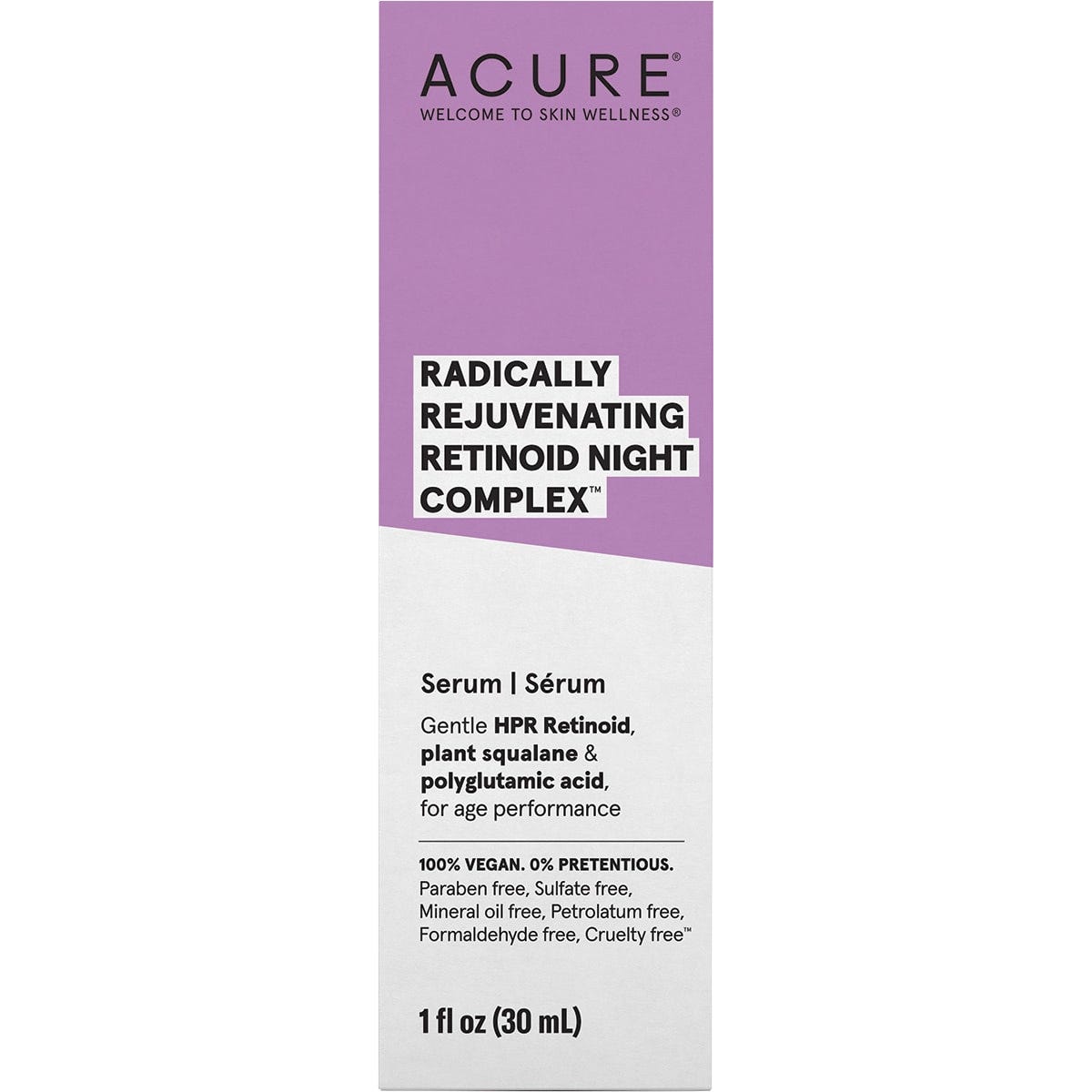 ACURE Radically Rejuvenating Retinoid Night Complex 30ml