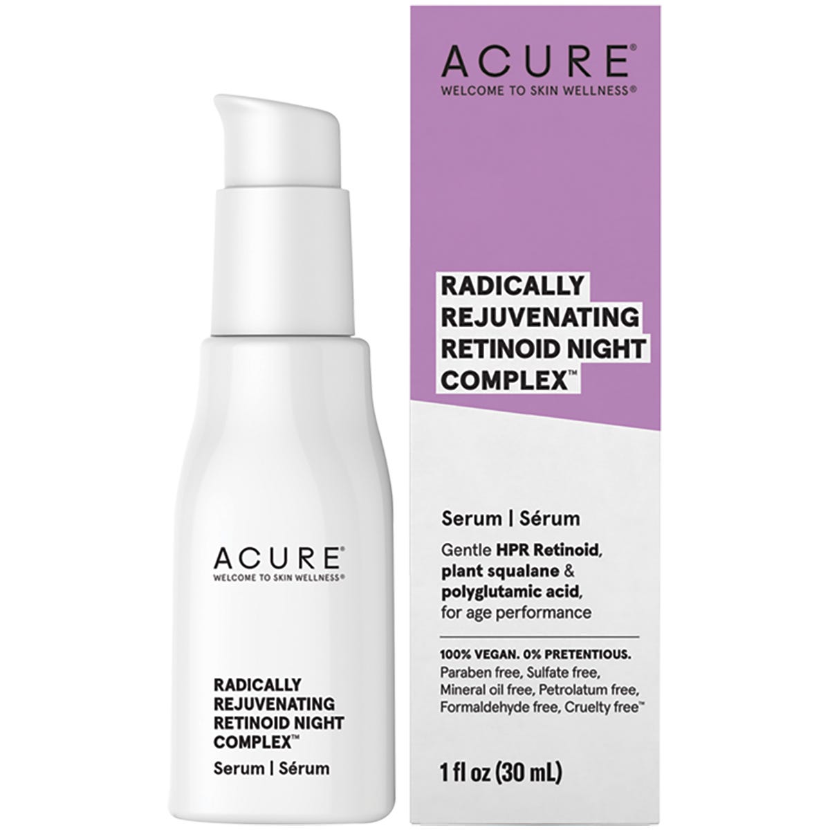 ACURE Radically Rejuvenating Retinoid Night Complex 30ml