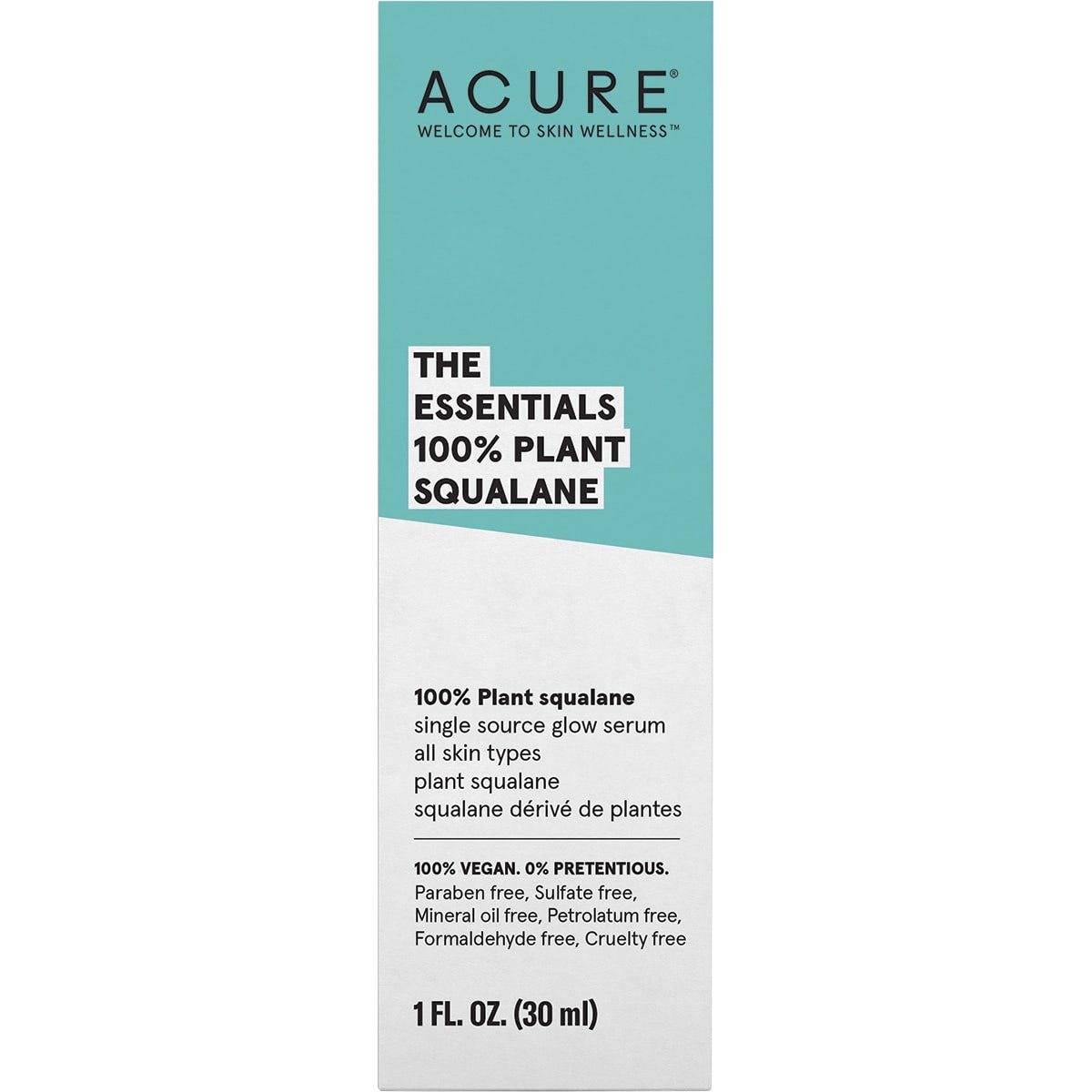 ACURE The Essentials 100% Plant Squalane 30ml