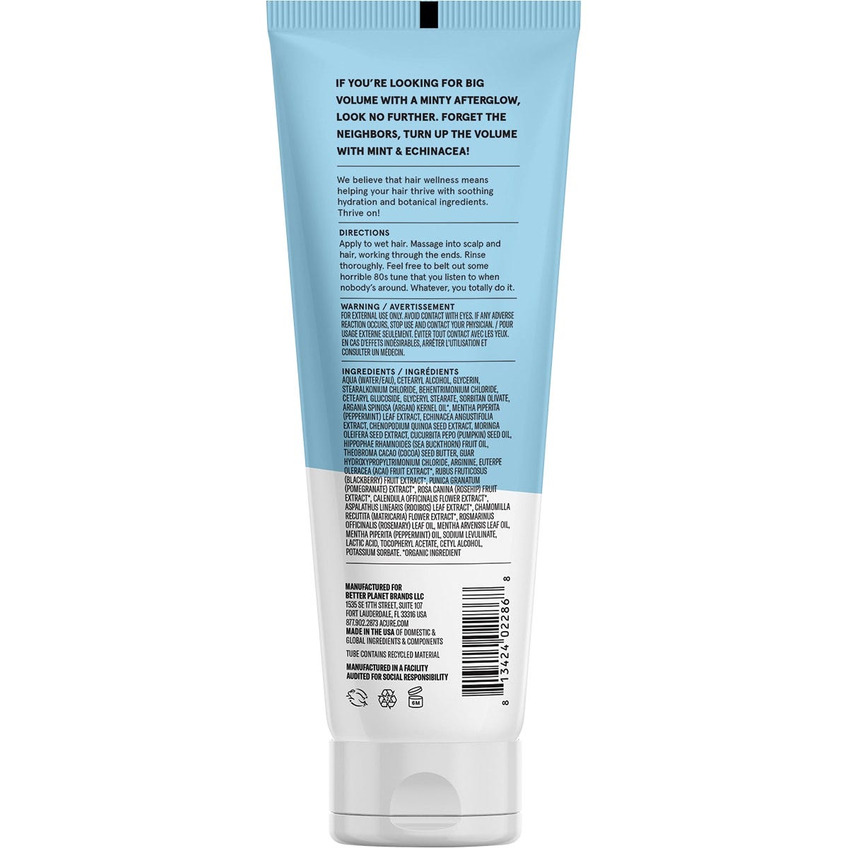 ACURE Vivacious Volume Shampoo Mint 236.5ml