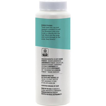 ACURE Brunette to Dark Hair Types Dry Shampoo 48g