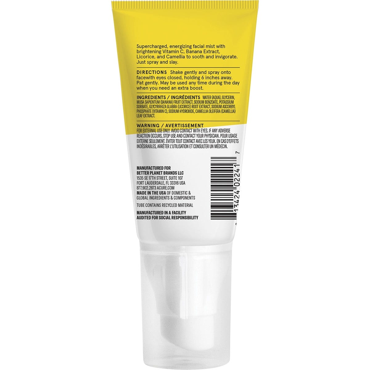 ACURE Brightening Vitamin C Superfine Mist 59ml