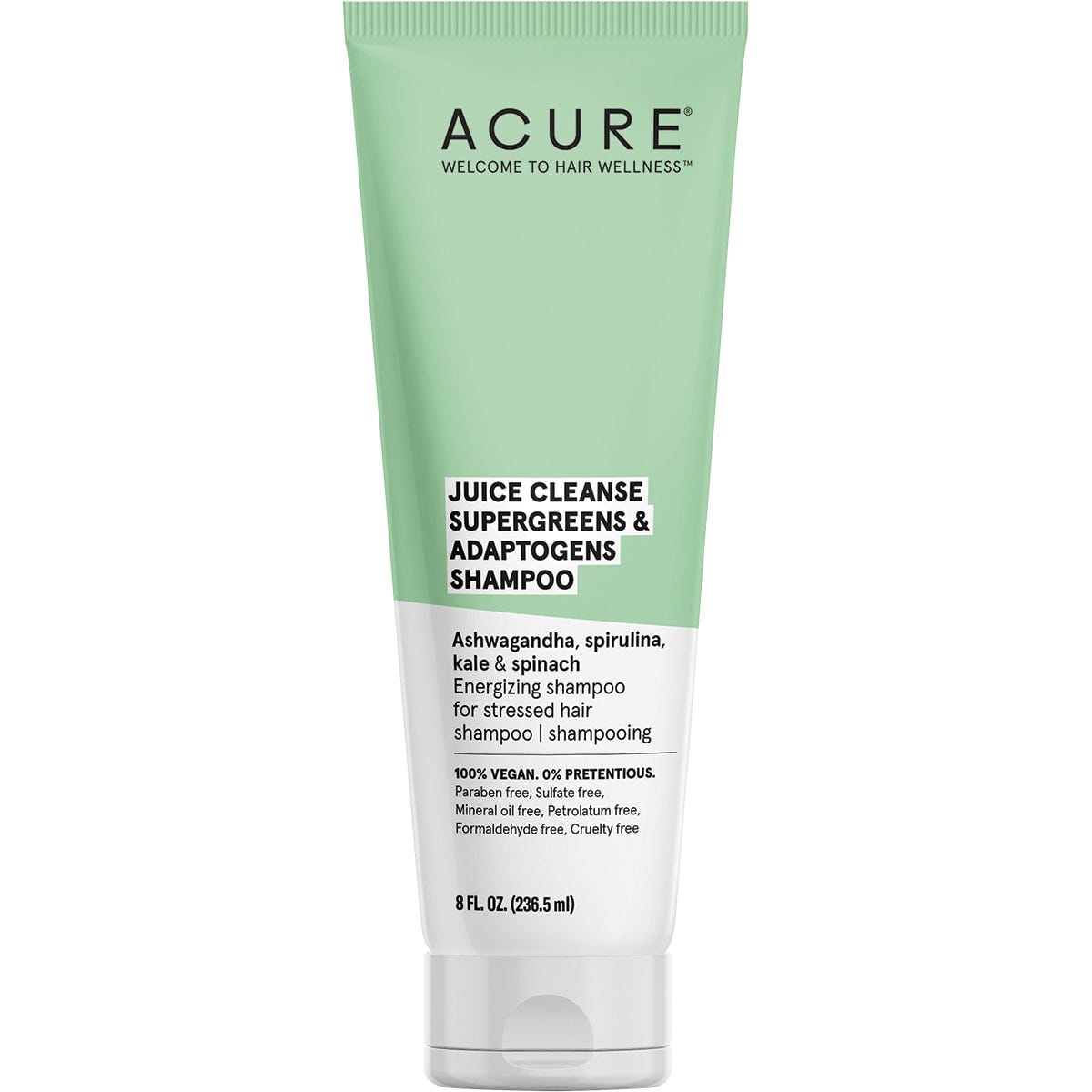 ACURE Juice Cleanse Supergreens & Adaptogens Shampoo 236ml