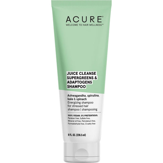 ACURE Juice Cleanse Supergreens & Adaptogens Shampoo 236ml