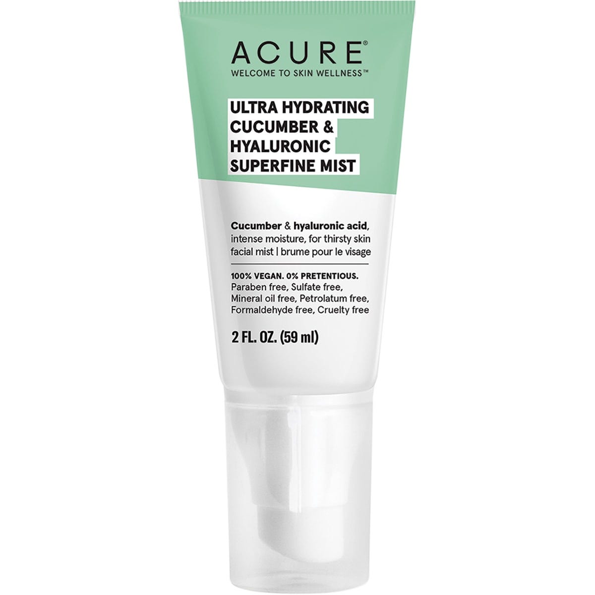 ACURE Ultra Hydrating Cucumber & Hyaluronic Superfine Mist 59ml