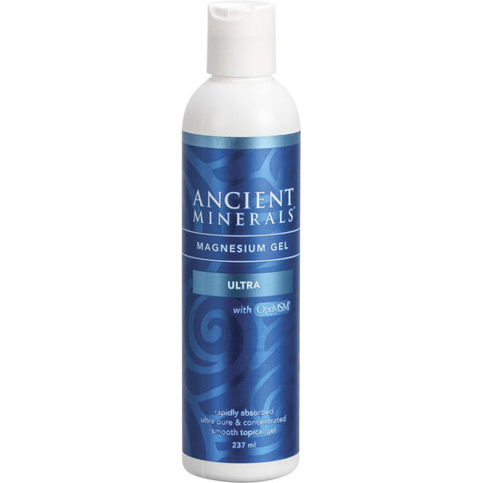 Ancient Minerals Magnesium Gel (50%) & MSM Ultra 237ml